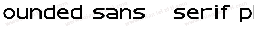 ounded sans   serif playful font字体转换